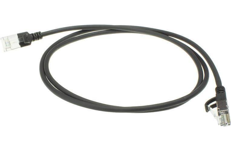 ACT Zwart 10 m LSZH U/FTP CAT6A Patchkabel Snagless RJ45 Connectoren DC7910-0