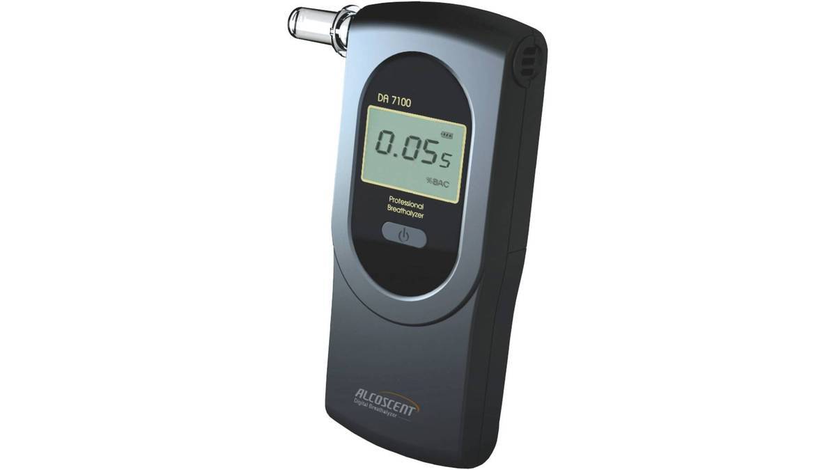 ACE DA-7100 Alcoholmeter met Display, Meetbereik Alcohol Max 5 µg/ml (107007)-0