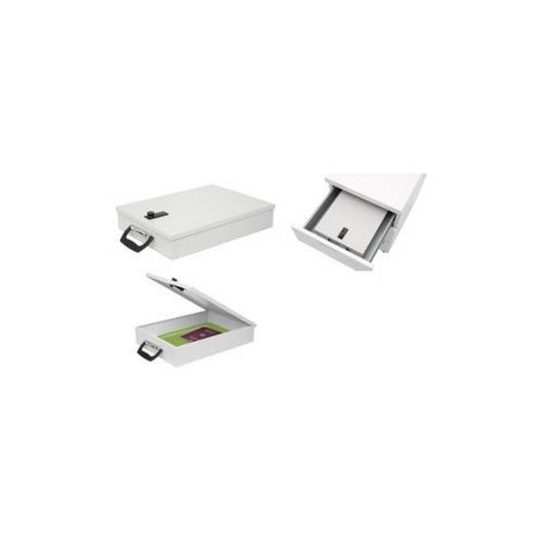 WEDO Documentencassette DIN A4 met Combinatieslot - Lichtgrijs