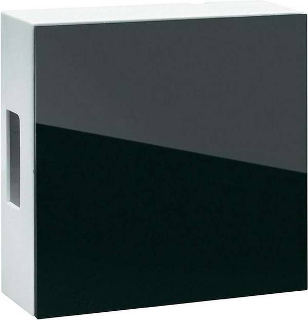 Gredhe - GONG 465A - Zwart/Wit - Staal - Bedraad - 83 dB - AC/Batterij - 8-12V (44465)