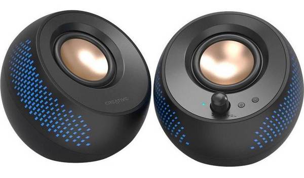 Creative Labs Creative Pebble X Luidsprekers 2.0 Kanaal Draadloos Bluetooth 15 Watt (51MF1715AA000)
