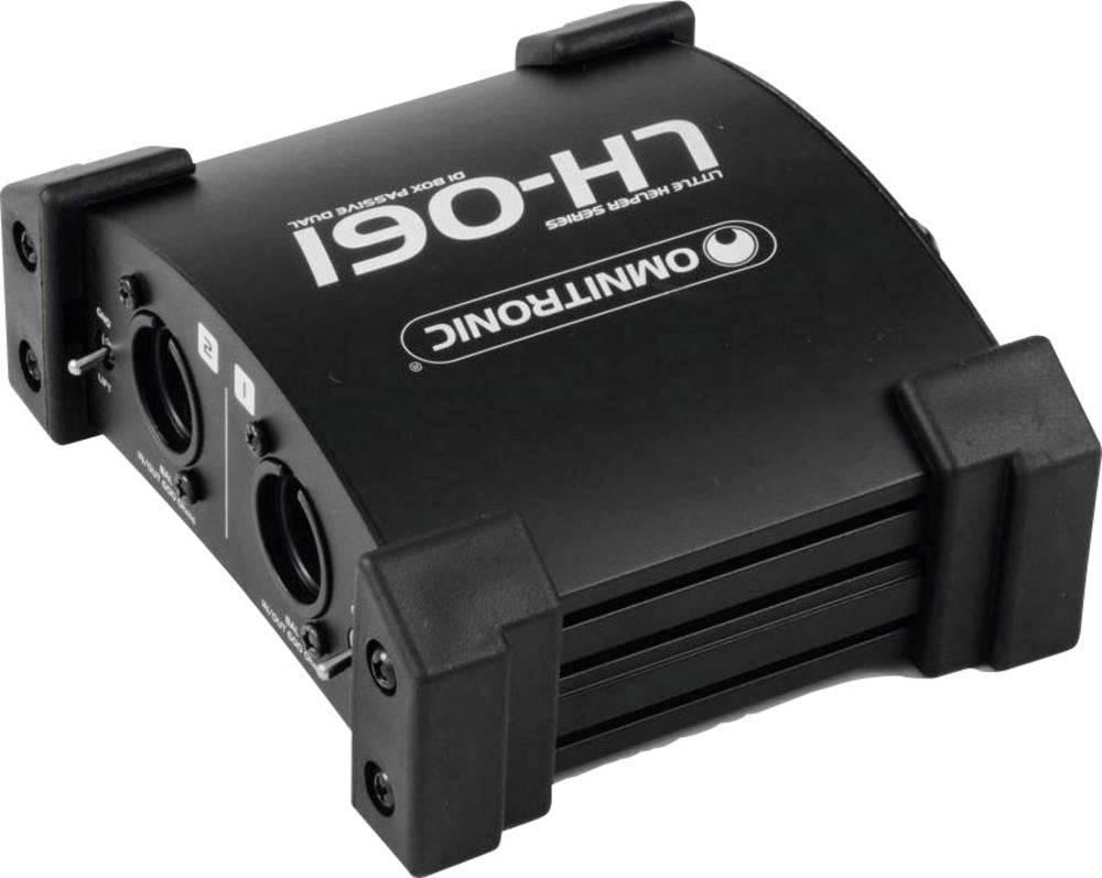 Omnitronic LH-061 PRO Dual DI-Box Passief - 2-Kanaals - 10355061-0