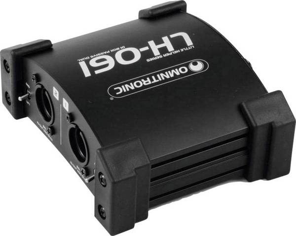 Omnitronic LH-061 PRO Dual DI-Box Passief - 2-Kanaals - 10355061