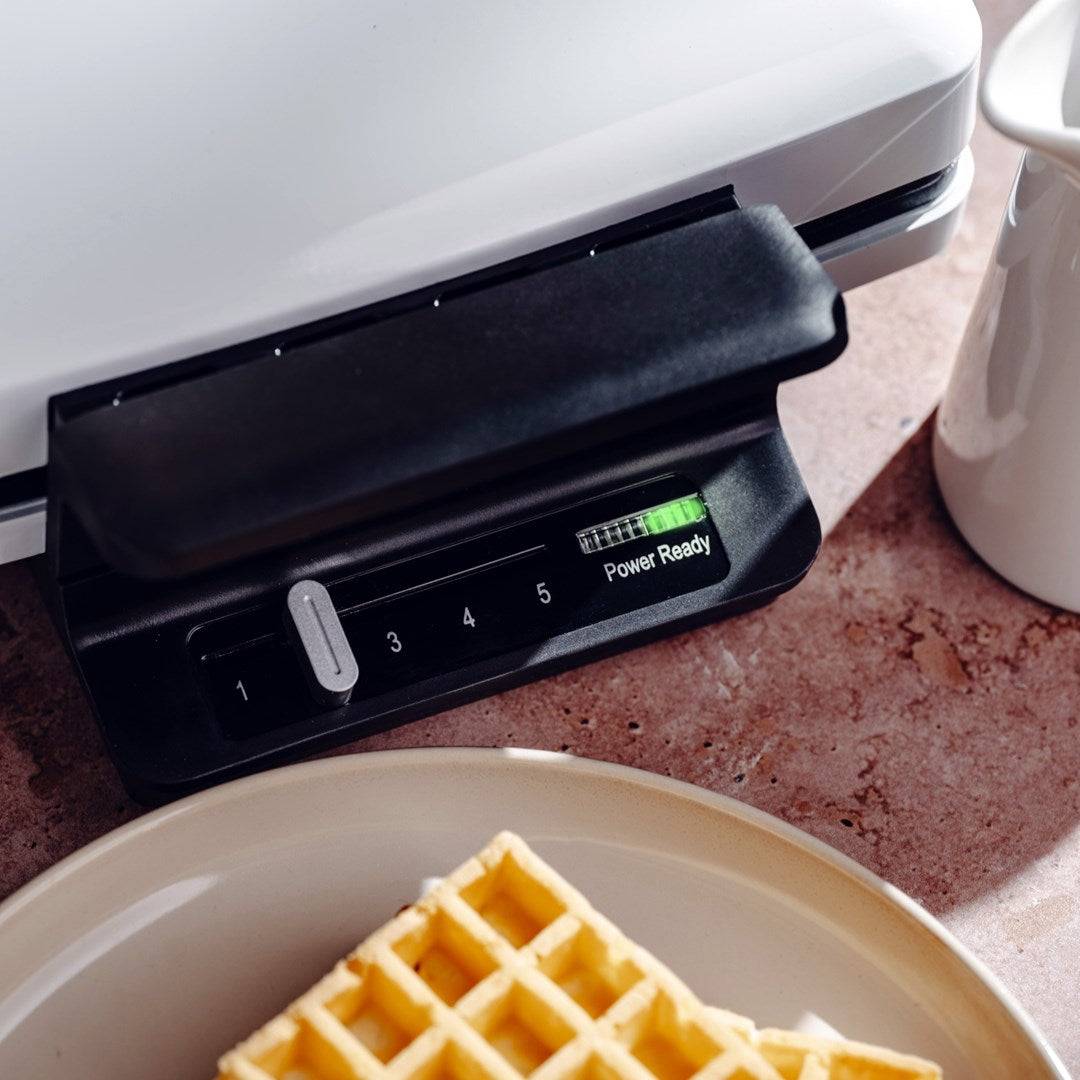 Adler Wafelmaker 1800W Anti-aanbak Wit AD 3085-4