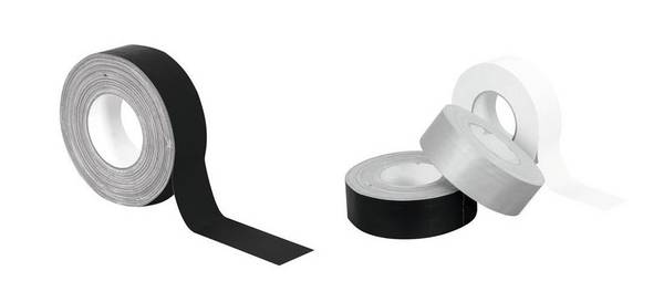 ACCESSORY Gaffa Tape Pro 50 mm x 50 m Zwart Matt