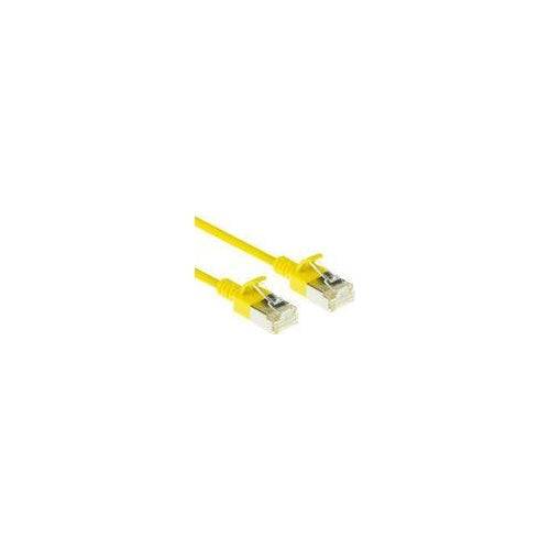 ACT Yellow Patchkabel 10 m LSZH U/FTP CAT6A Snagless RJ45 (DC7810)-0