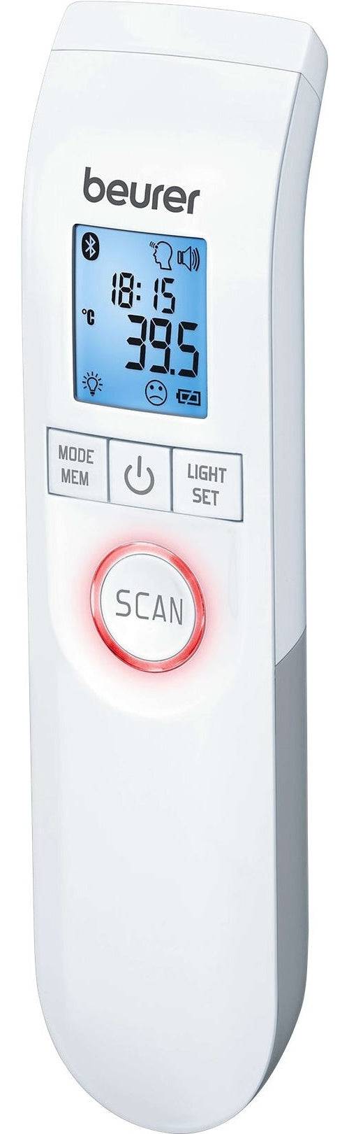 beurer FT 95 Koortsthermometer zonder contact met Bluetooth - Lichaams- en oppervlaktetemperatuurmeting-0