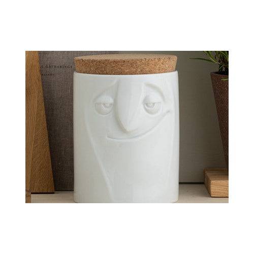BHS FIFTYEIGHT Opbergcontainer 1700 ml Charmant Wit (T023201)-0