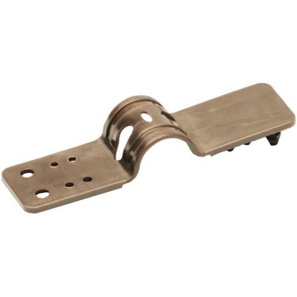 NATURE Bevestigingsclips voor Privacy Schermen - 20 Stuks - Taupe