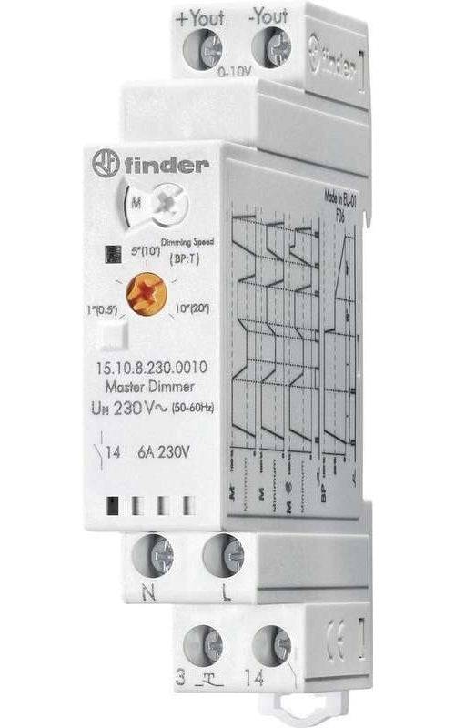 Finder Elektronische Dimmer 15.10 15.10.8.230.0010 6 A-0