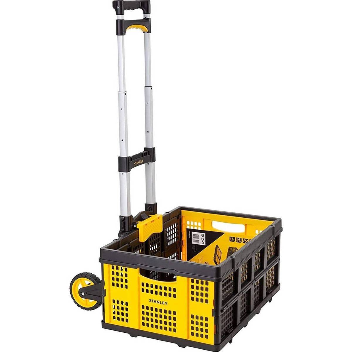 Stanley by Black & Decker Vouwbare Handtruck 60 kg & Vouwbare Mand 25 kg, SXWTD-509-0
