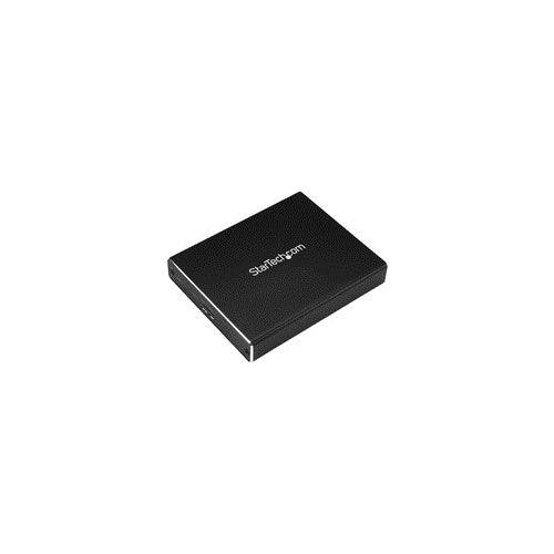 StarTech.com Dual M.2 Harde Schijf Behuizing - RAID - USB 3.1 - Aluminium - 2 Bays-0