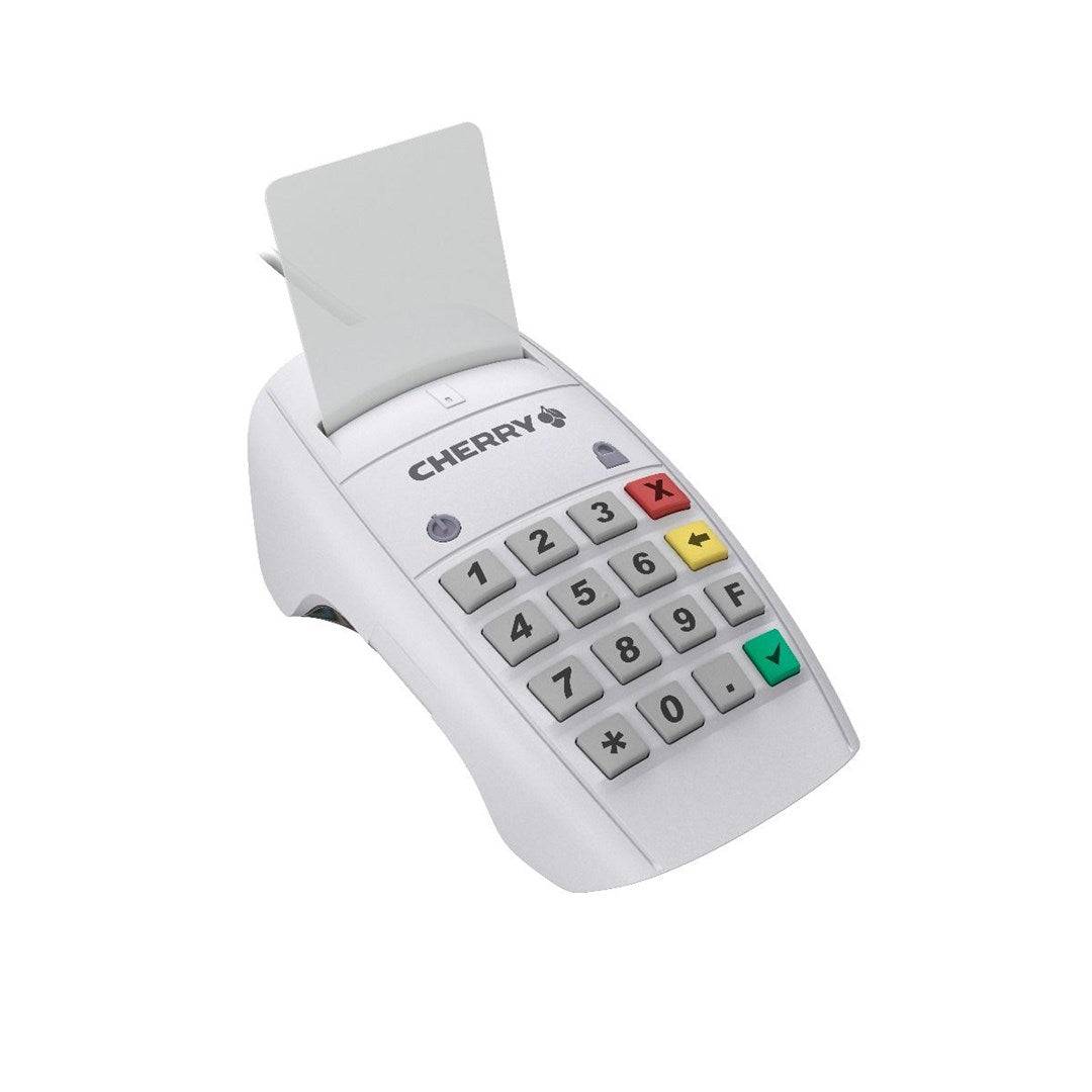 CHERRY SmartTerminal ST-2100 - SmartCard Lezer - USB - Wit-1