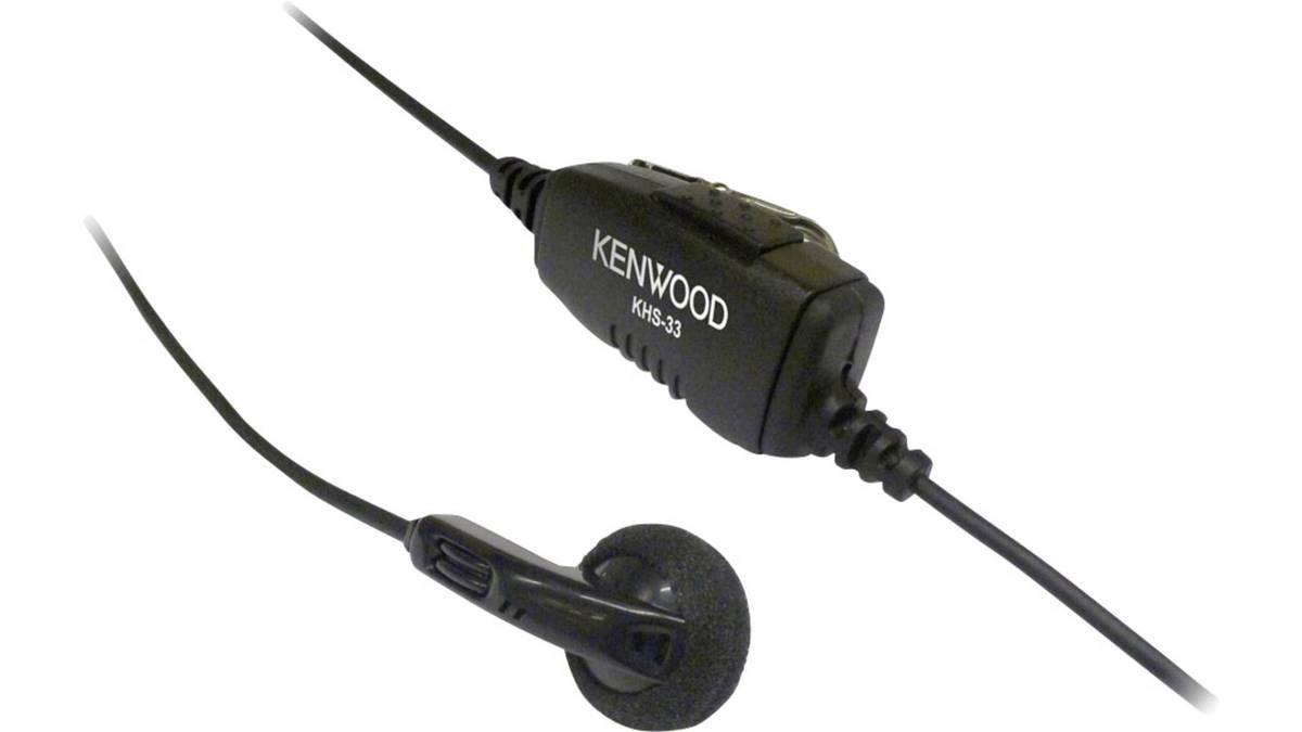 Kenwood KHS-33 Bedrade Oordopjes Hoofdtelefoon - Lichtgewicht-0