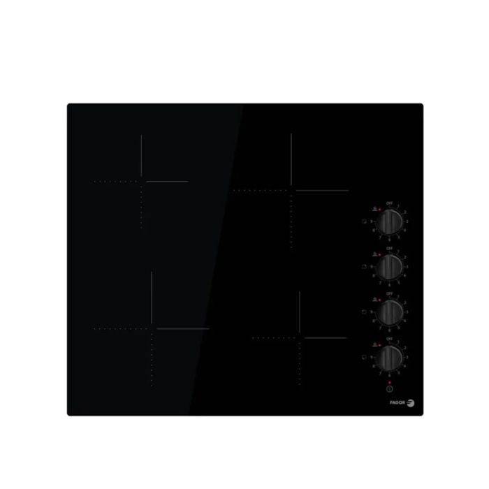 FAGOR FAVM3540 Keramische Kookplaat - 4 Branders - Zwart - 56 x 49 cm-0