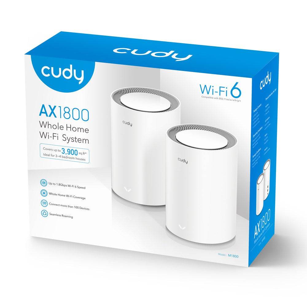 cudy M1800 Mesh-netwerk 1800 MBit/s 2,4 GHz, 5 GHz (M1800)-4