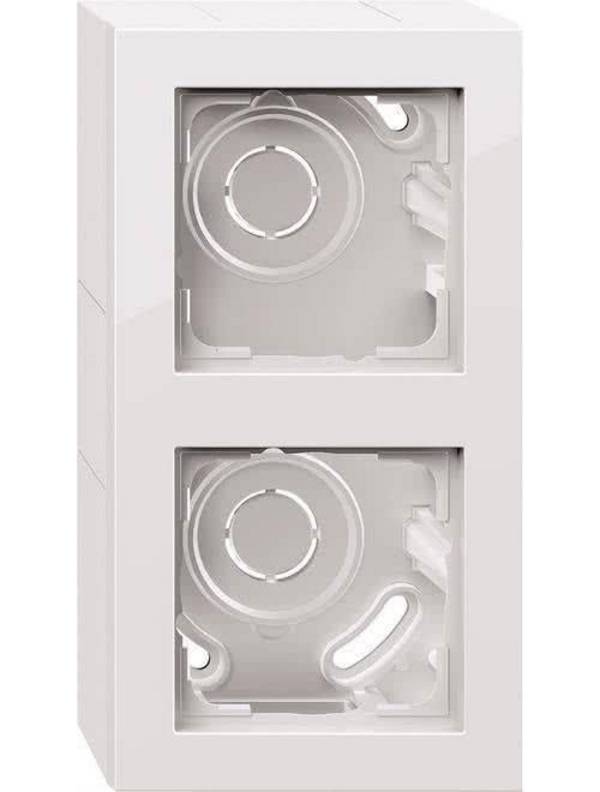 Gira AP Behuizing 2-Gang Puur Wit 106229