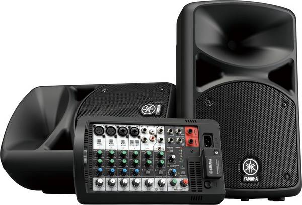 Yamaha Stagepas 400BT Draagbaar PA Systeem met 8-Kanaals Mixer