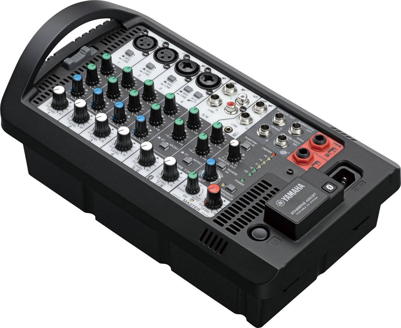 Yamaha Stagepas 400BT Draagbaar PA Systeem met 8-Kanaals Mixer-2