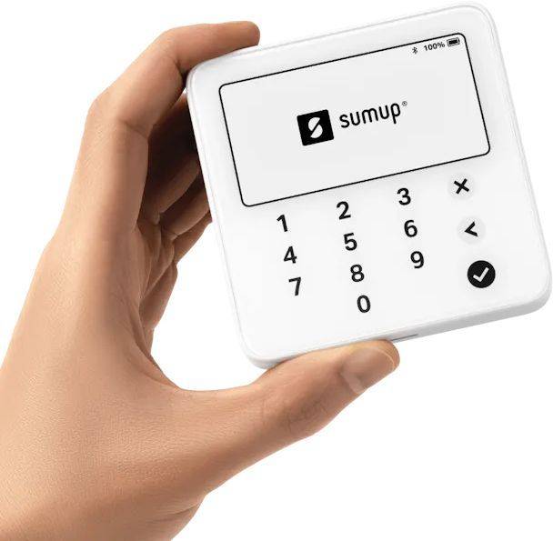SUMUP Contactloze Betaalterminal - Solo - Wit-1