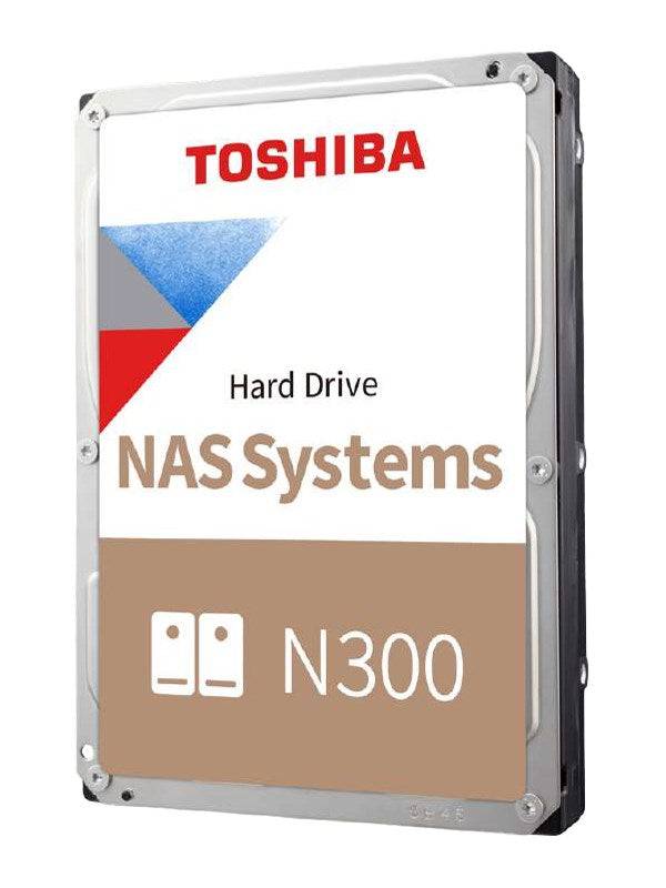 TOSHIBA N300 NAS Hard Drive 14 TB 3,5" SATA 7200 RPM 512 MB CMR (HDWG51EUZSVA)