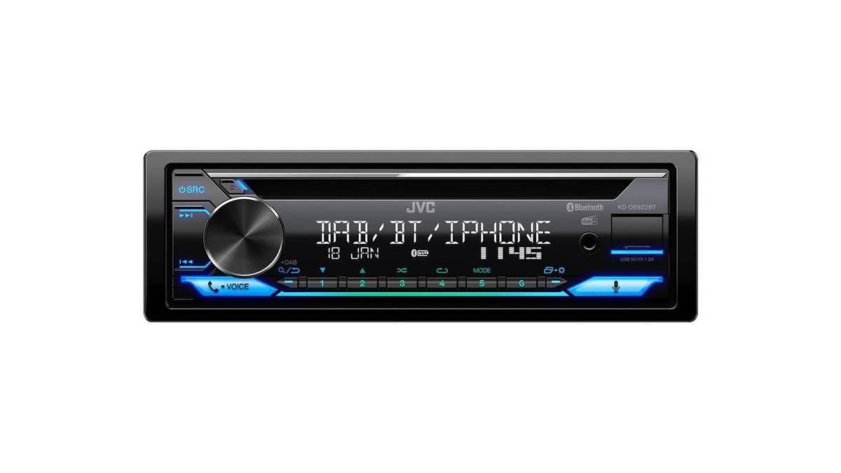 JVC KD-DB922BT Zwart 200 W Bluetooth Autoradio-0
