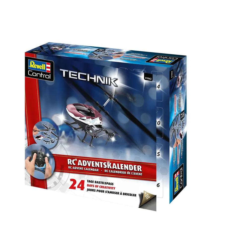 Revell Adventskalender RC Helicopter - Rotor Diameter 195 mm - Modelbouwplezier-0