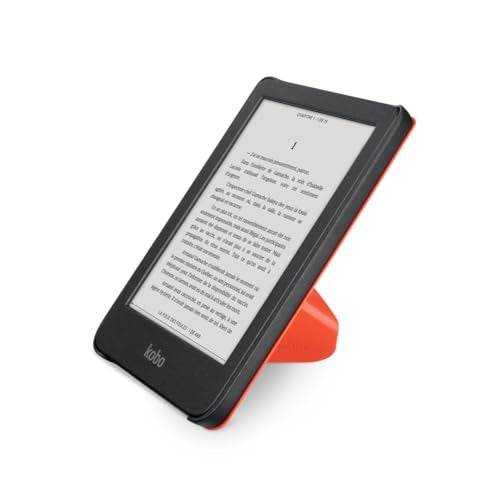 Kobo Clara SleepCover - Flip Case voor eReaders - Cayenne Rood - voor Kobo Clara Colour (N365-AC-RD-E-PU)-3