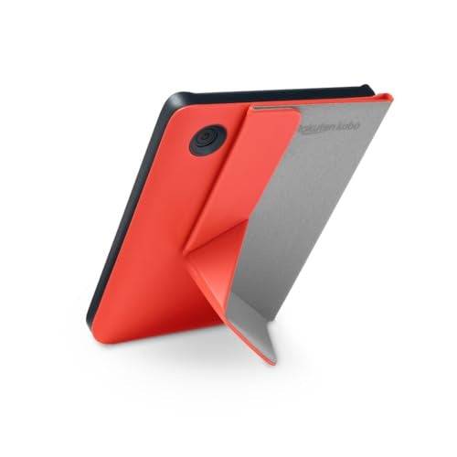Kobo Clara SleepCover - Flip Case voor eReaders - Cayenne Rood - voor Kobo Clara Colour (N365-AC-RD-E-PU)-4