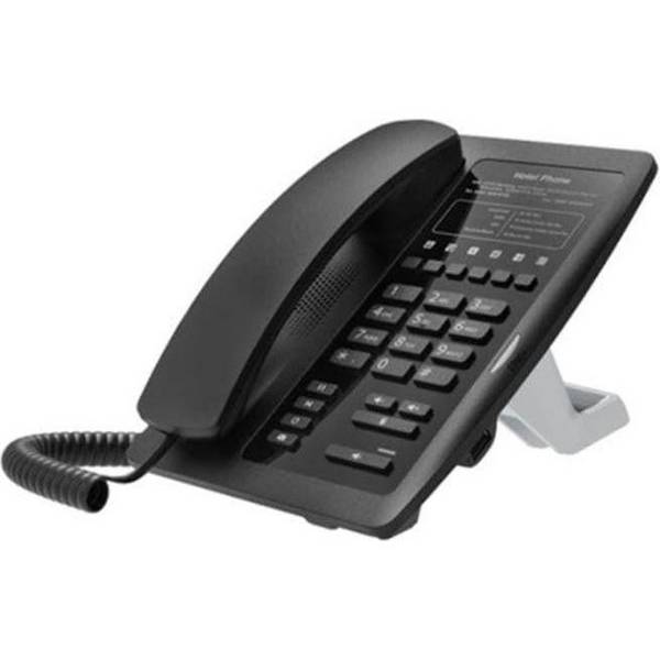 Fanvil H3W V2 SIP-telefoon Hotel Zwart - VoIP-telefoon met 2 SIP-accounts (H3WV2-Black)