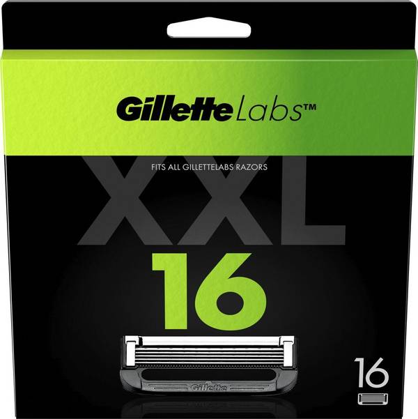Gillette Labs Scheermesjes - 16 Stuks - Compatibel met Gillette Labs Scheermes Handvatten