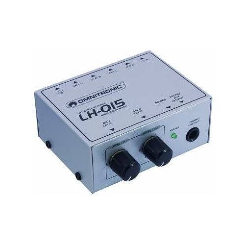 Omnitronic LH-015 2-Kanalen Versterker 20 - 20000 Hz Grijs (10355015)-0