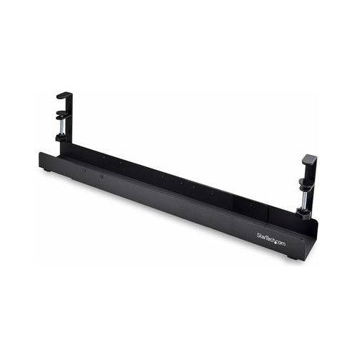 StarTech.com Kabelmanagement Tray Onder Bureau - Klem-installatie - Zwart - 80 cm (CALB-DESK-CABLE-TRAY)-0