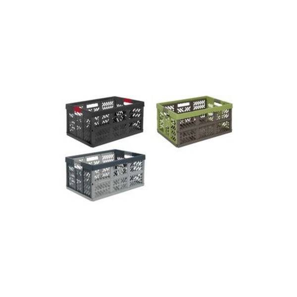 keeeper Professionele Vouwdoos "ben", 45 L, PP, Grafiet, Draagcapaciteit 50 kg, 1 Stuk