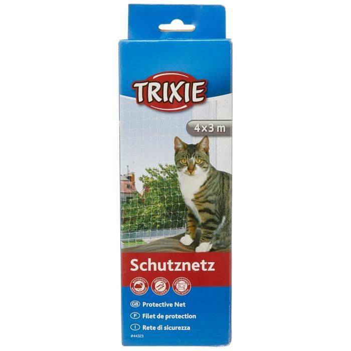 TRIXIE Kat Veiligheidsnet 4 x 3 m Transparant-1