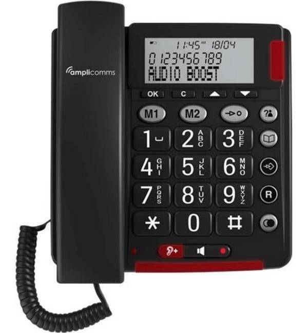 Audioline Amplicomms BigTel 48 Plus - Vaste Telefoon - Donkergrijs - ATL1423891