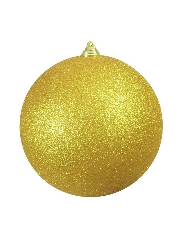 EUROPALMS Decoratieve Bal Goud Glitter 20 cm-0