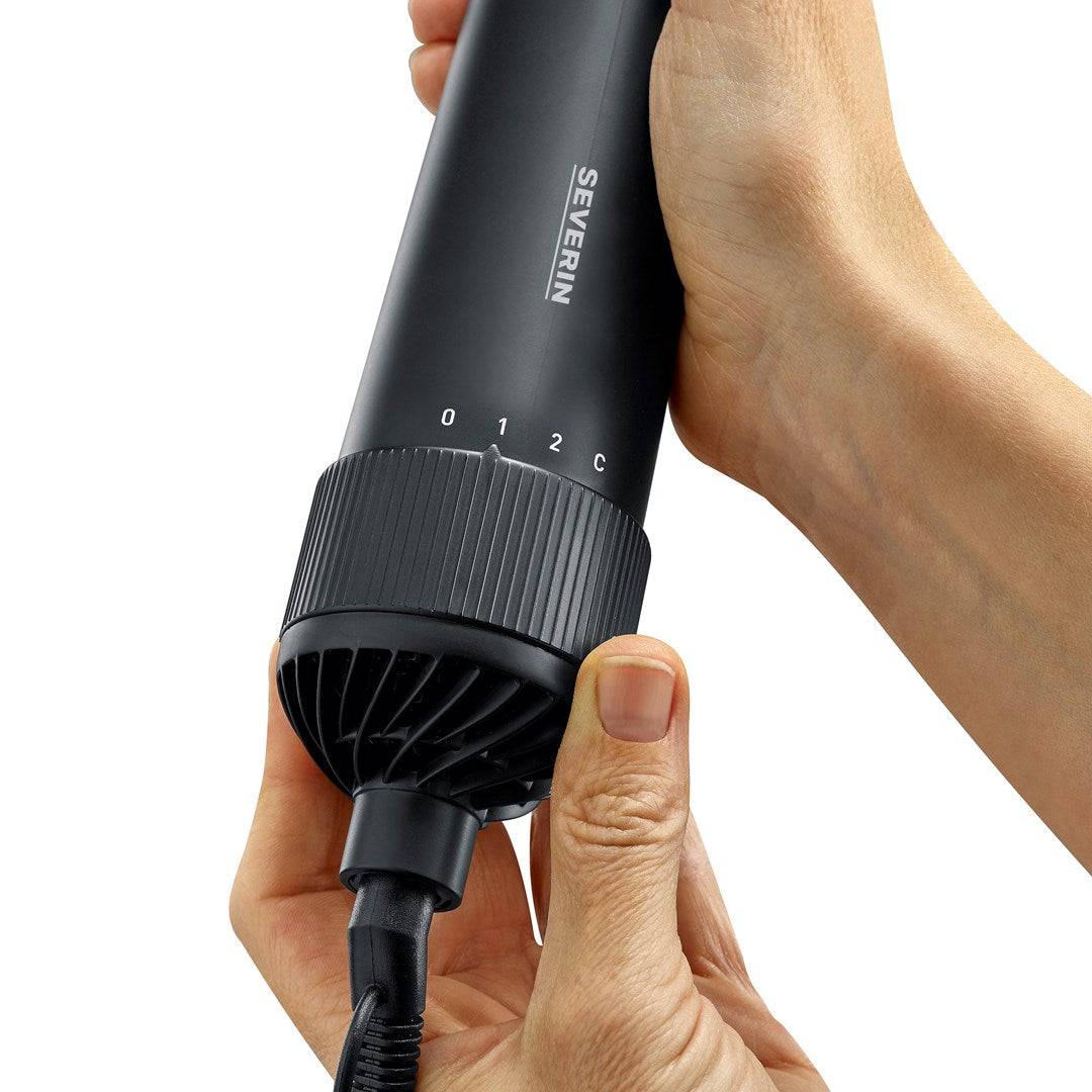 SEVERIN WL0241 Föhnborstel 1000 W Zwart Antraciet-4