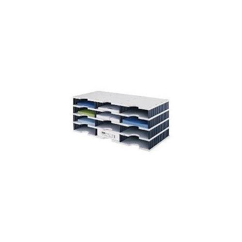 styrodoc trio Bestandsopslagdoos Polystyreen Zwart - Grijs - 268-0304-98-0