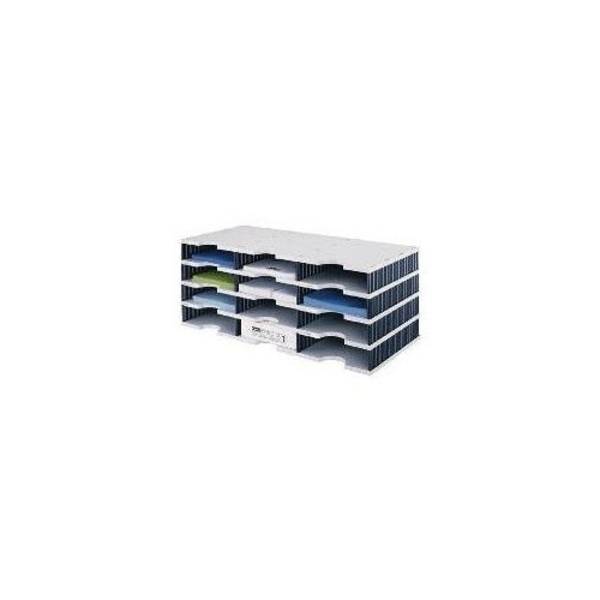 styrodoc trio Bestandsopslagdoos Polystyreen Zwart - Grijs - 268-0304-98