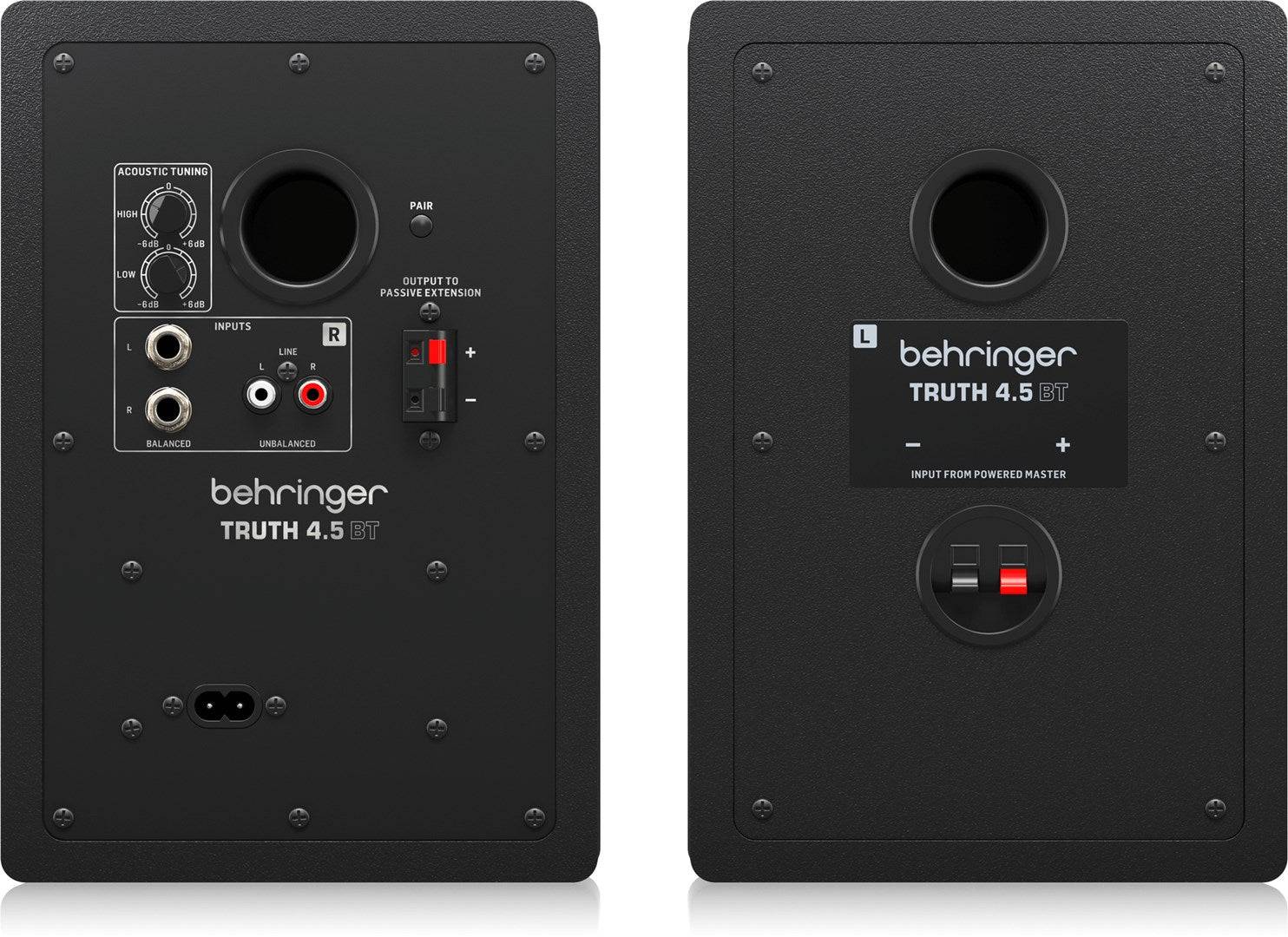 Behringer Truth 4.5 BT 2-Weg Zwart Bedraad en Draadloos 32W-3