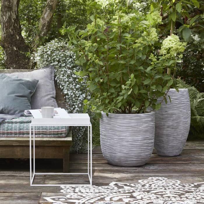 CAPI EUROPE NATURE RIB Plantenbak - 35 x 34 cm - Ivoor-2