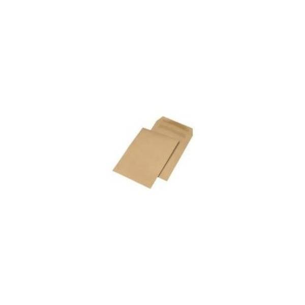 MAILmedia B5 Zelfklevende Verzendzakken - Zonder Raam - Lanoline Bruin - 90 g/m² - 500 stuks - Model 36124-7