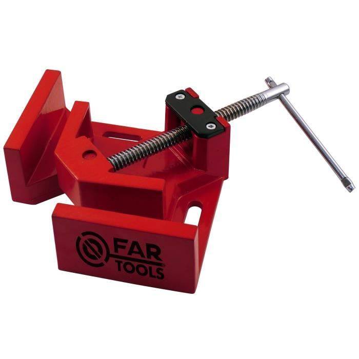 FARTOOLS PRO - Stalen Hoekvise met Crank - Rood - 150515-0