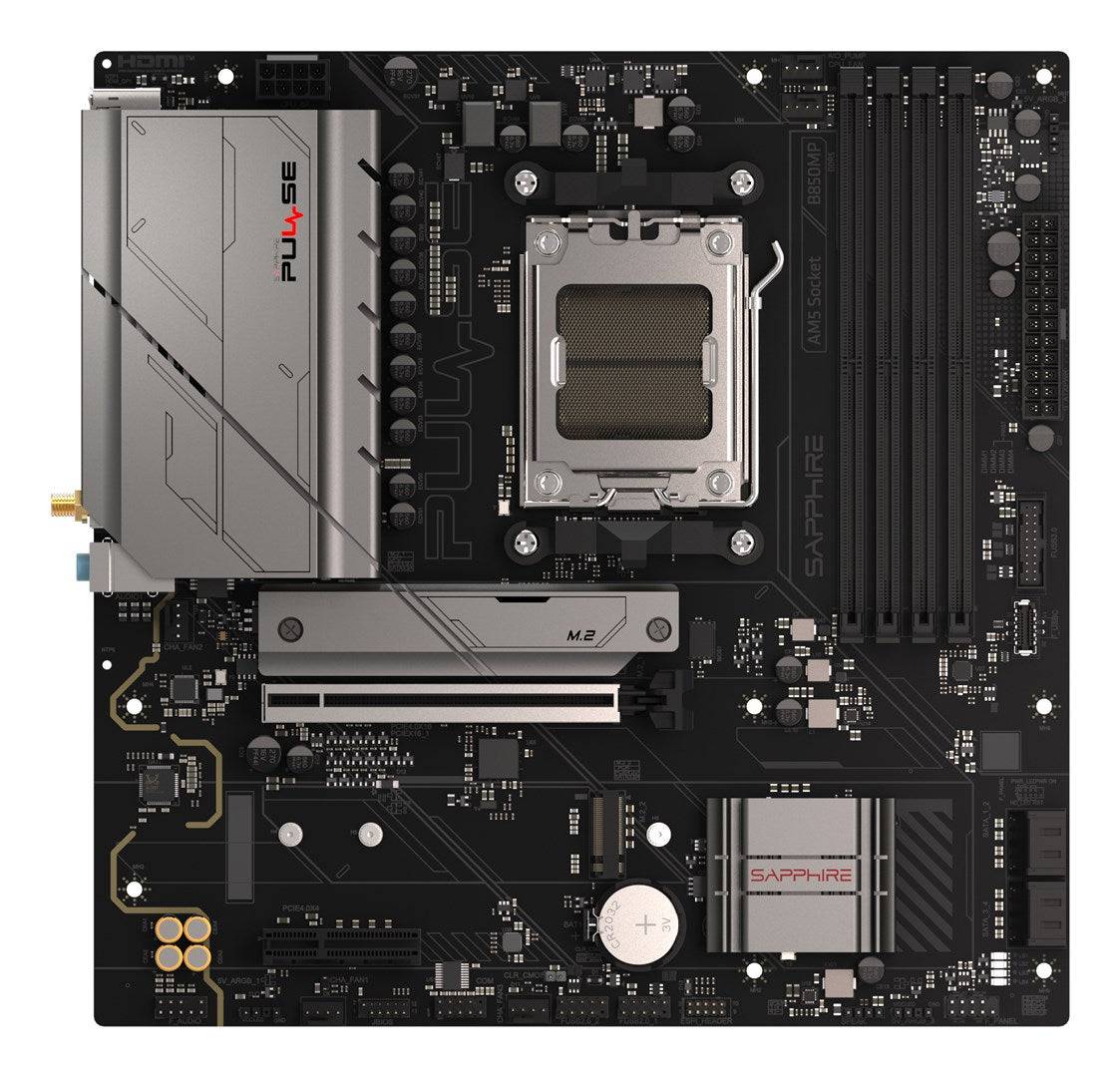 Sapphire Hoofdbord Socket PC AMD AM5 Micro-ATX 52123-04-40 g-0