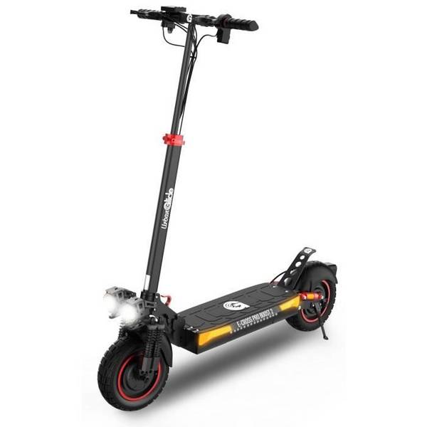 URBANGLIDE All-terrain Elektrische Scooter ECROSS PRO BOOST 2 10 48V 1600 W Dual motor 13Ah Bereik 50 km 50KM