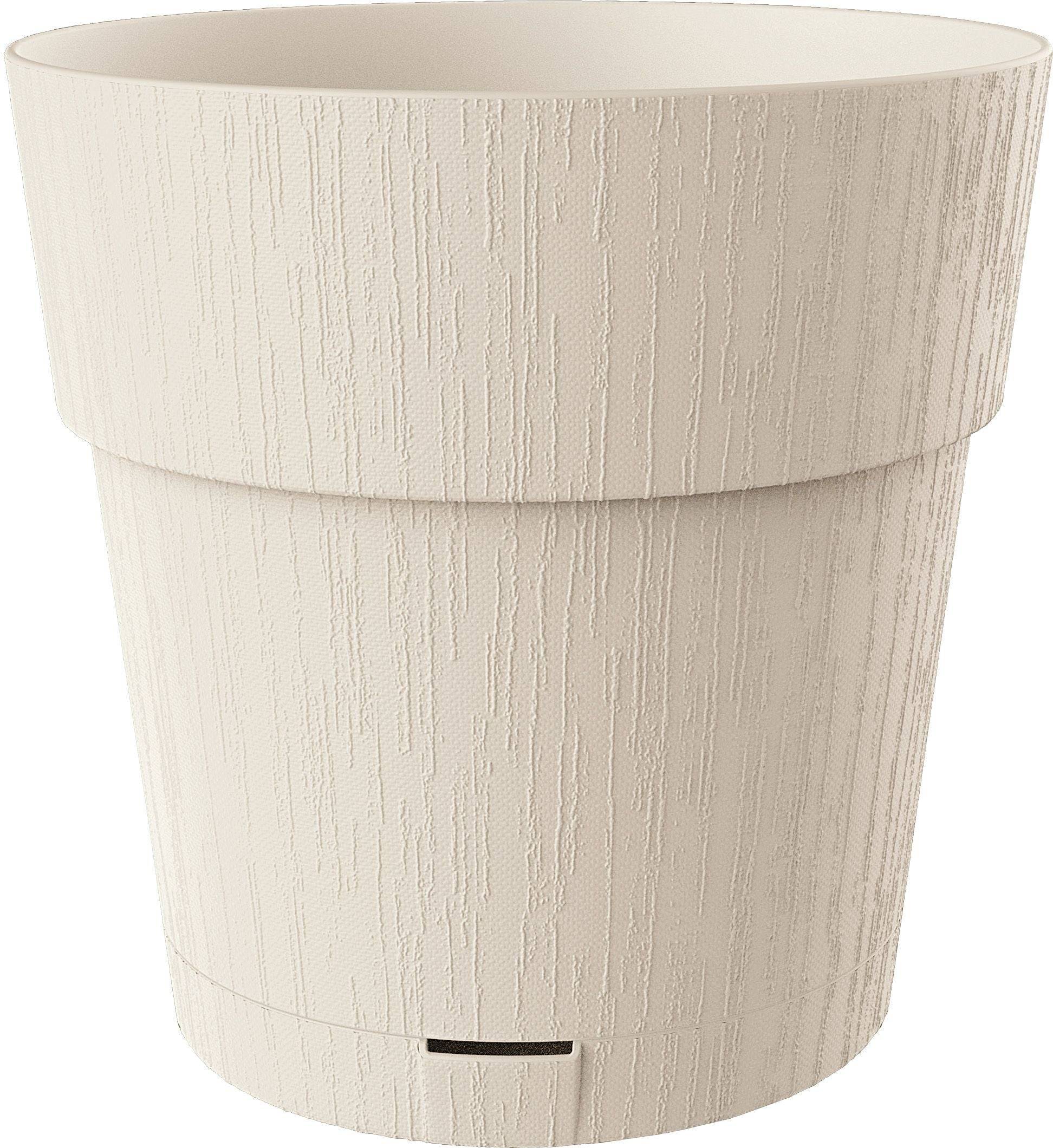 STEFANPLAST ETHICA Bloempot - 2 L - 40x39 cm - Met Waterreservoir - Wit h39-0