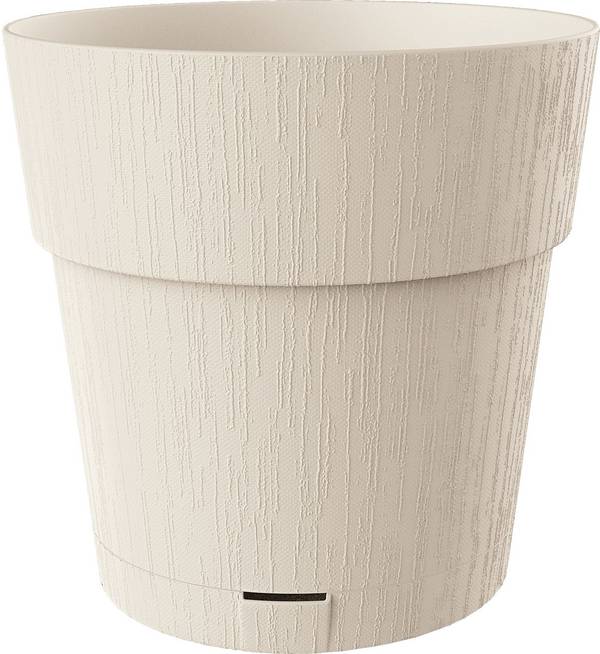 STEFANPLAST ETHICA Bloempot - 2 L - 40x39 cm - Met Waterreservoir - Wit h39