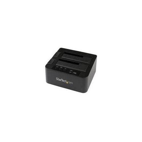 StarTech.com USB3.0/eSATA naar 2,5"/3,5" Hard Drive Duplicator - Zwart - SDOCK2U33RE 6Gb/s-0