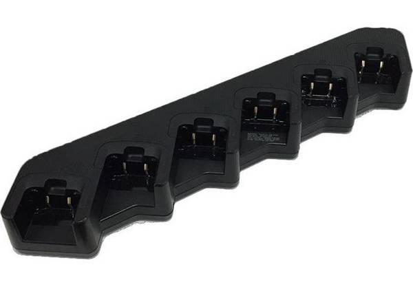 Hytera MCL19 - 6-Poorts Acculader voor BD5 en BD6 Series - 0.8 A - MCL19